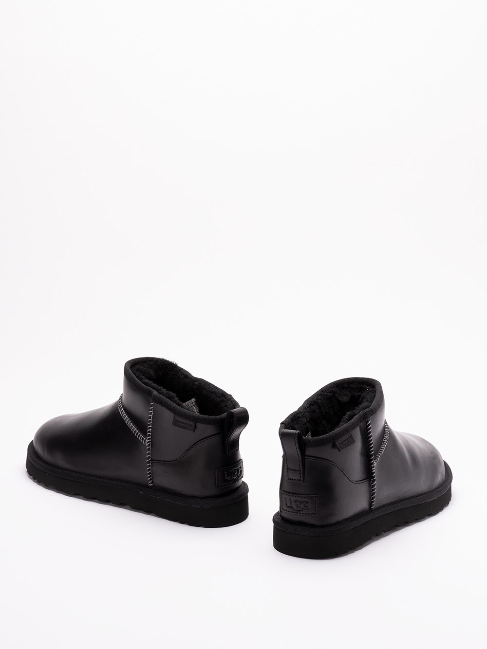 Ugg `Classic Ultra Mini Leather Regen` Boots Vendita Calda