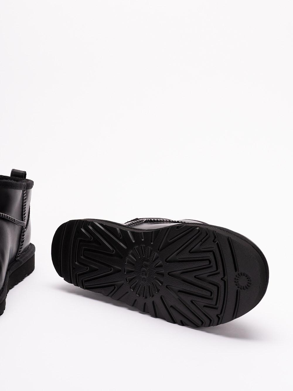 Ugg `Classic Ultra Mini Leather Regen` Boots Vendita Calda