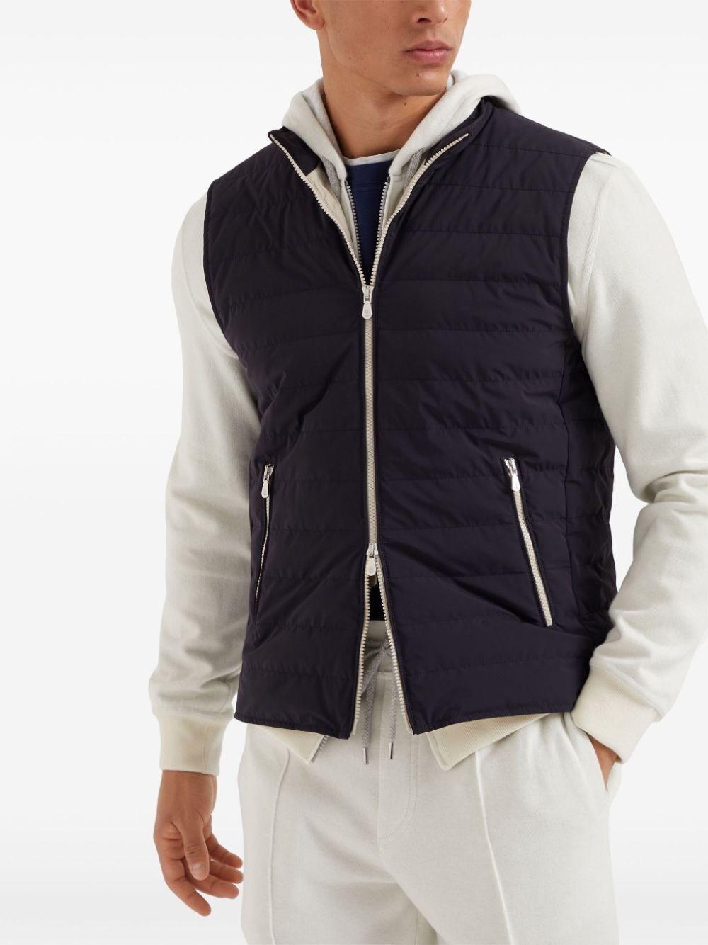 Brunello cucinelli Water Resistant Padded Vest Spedizione Gratuita