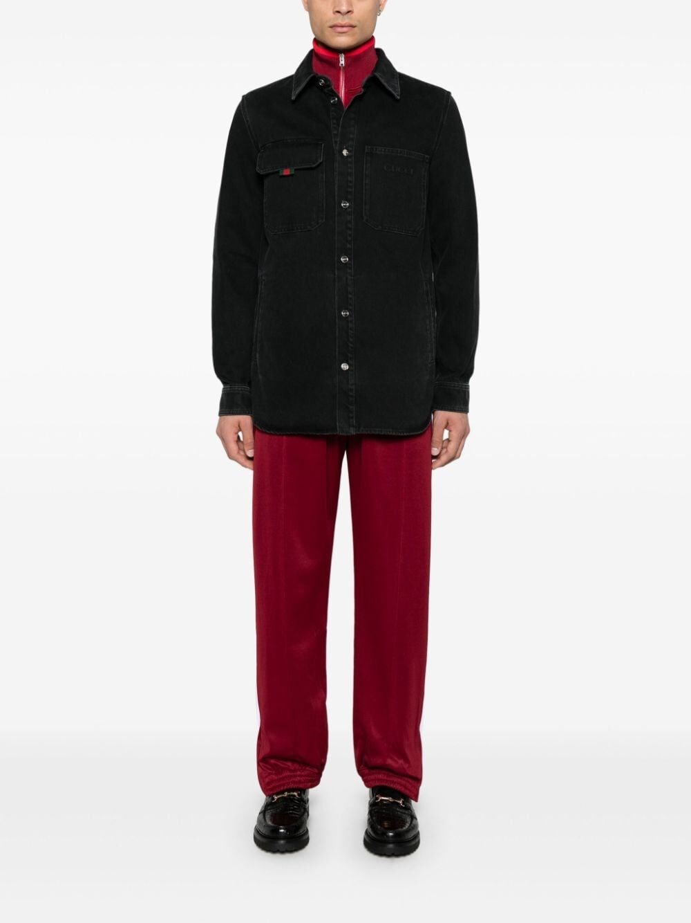 Gucci Denim Shirt Soddisfazione Garantita