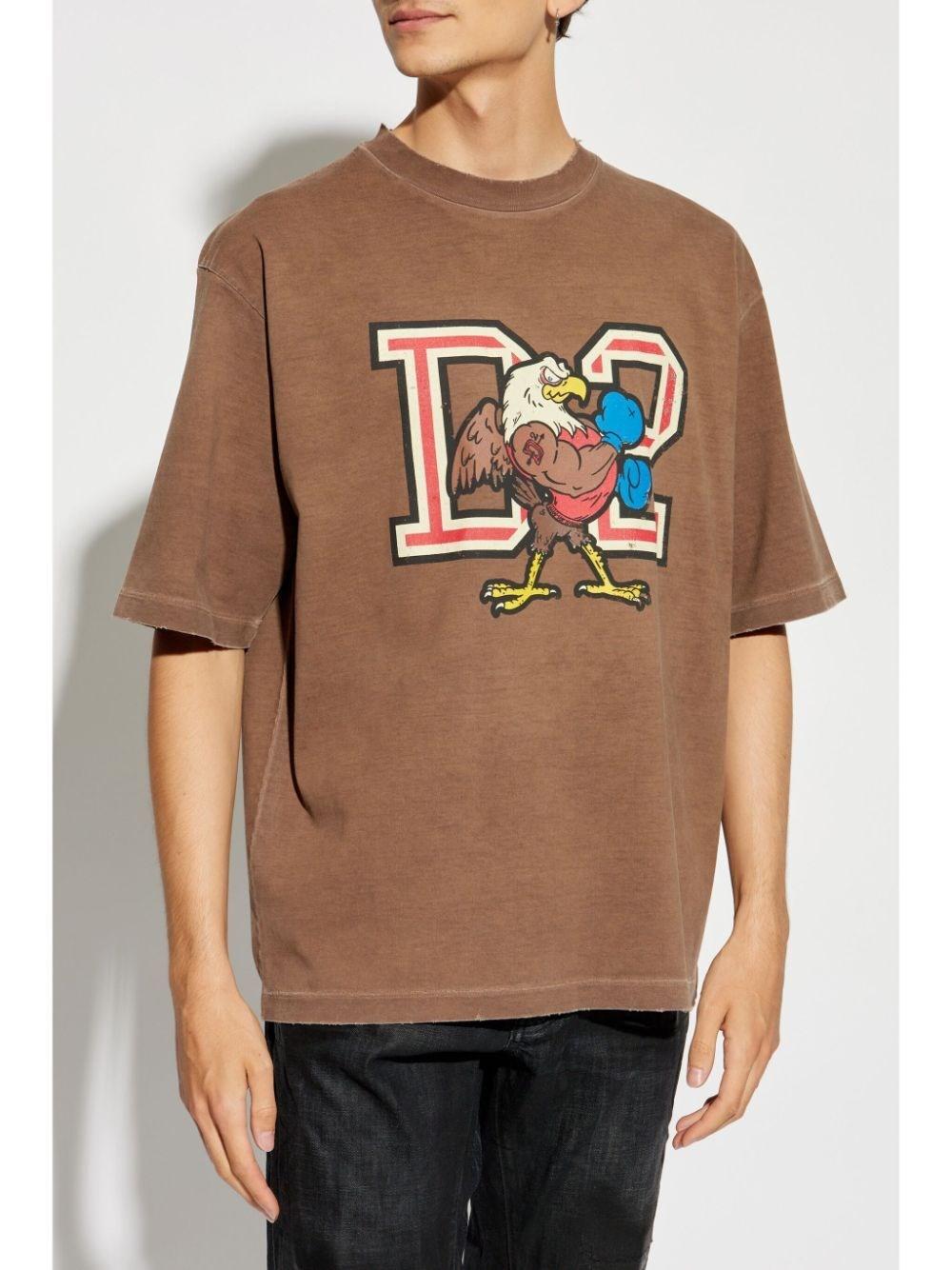 Dsquared2 Loose Fit T-Shirt Fino Al -60%