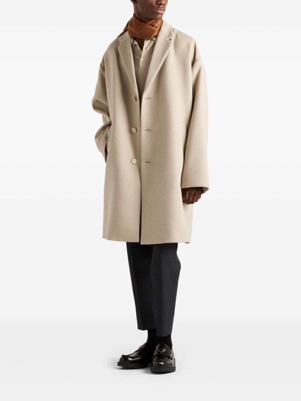 Prada Cashgora Coat Nuova