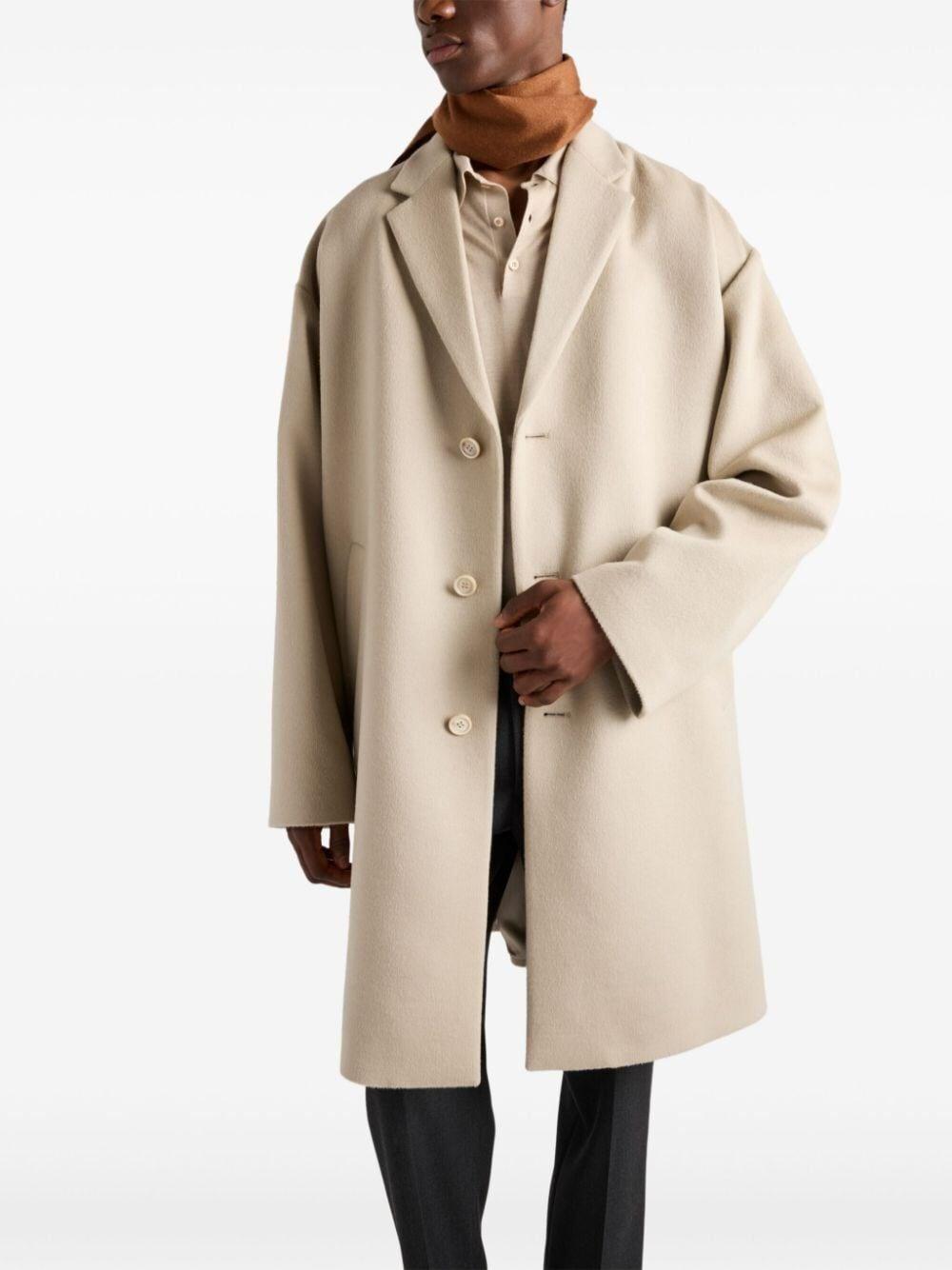 Prada Cashgora Coat Nuova