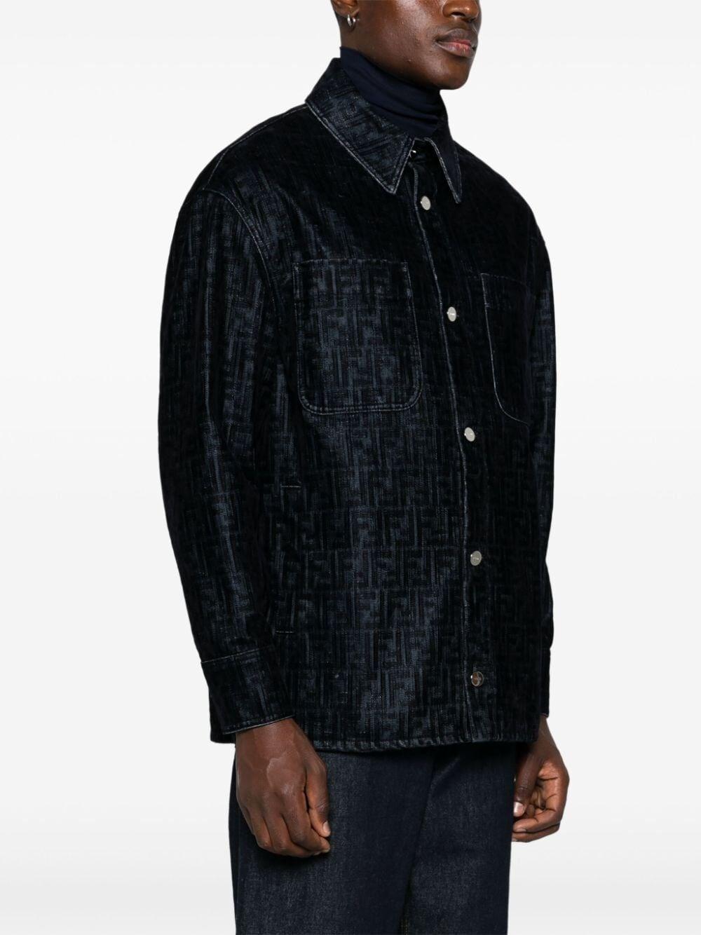 Fendi `FF Flock` Jacket Qualità