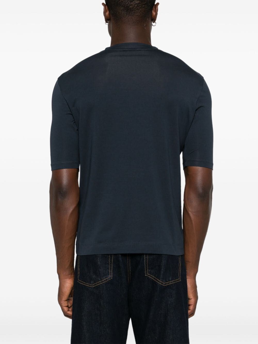 Malo Short Sleeve Crew-Neck Sweater Pezzi Unici