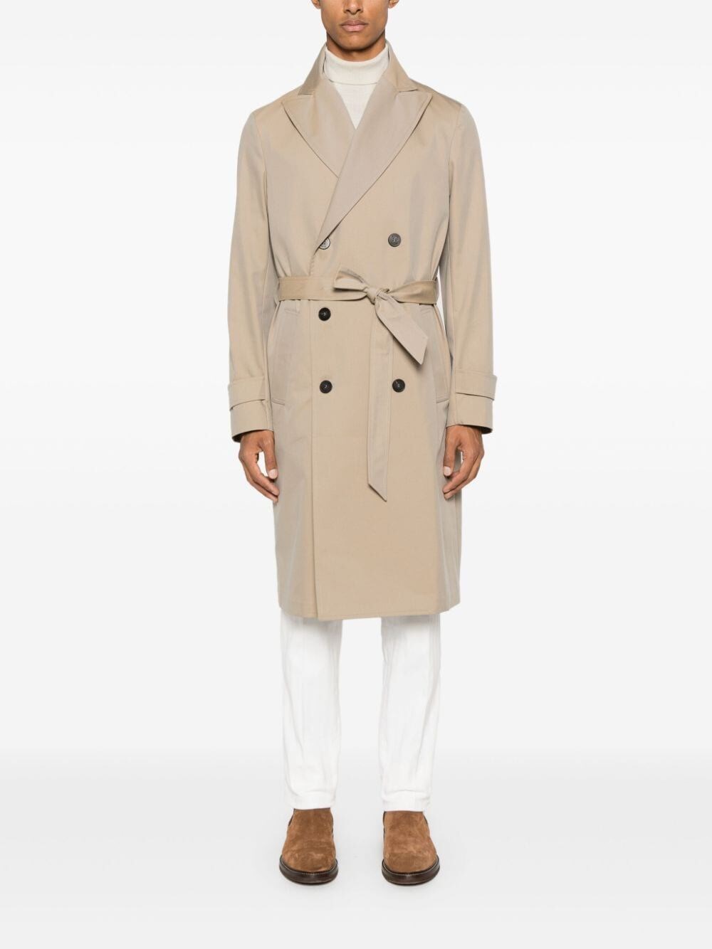 Drumohr Double-Breasted Coat Negozio