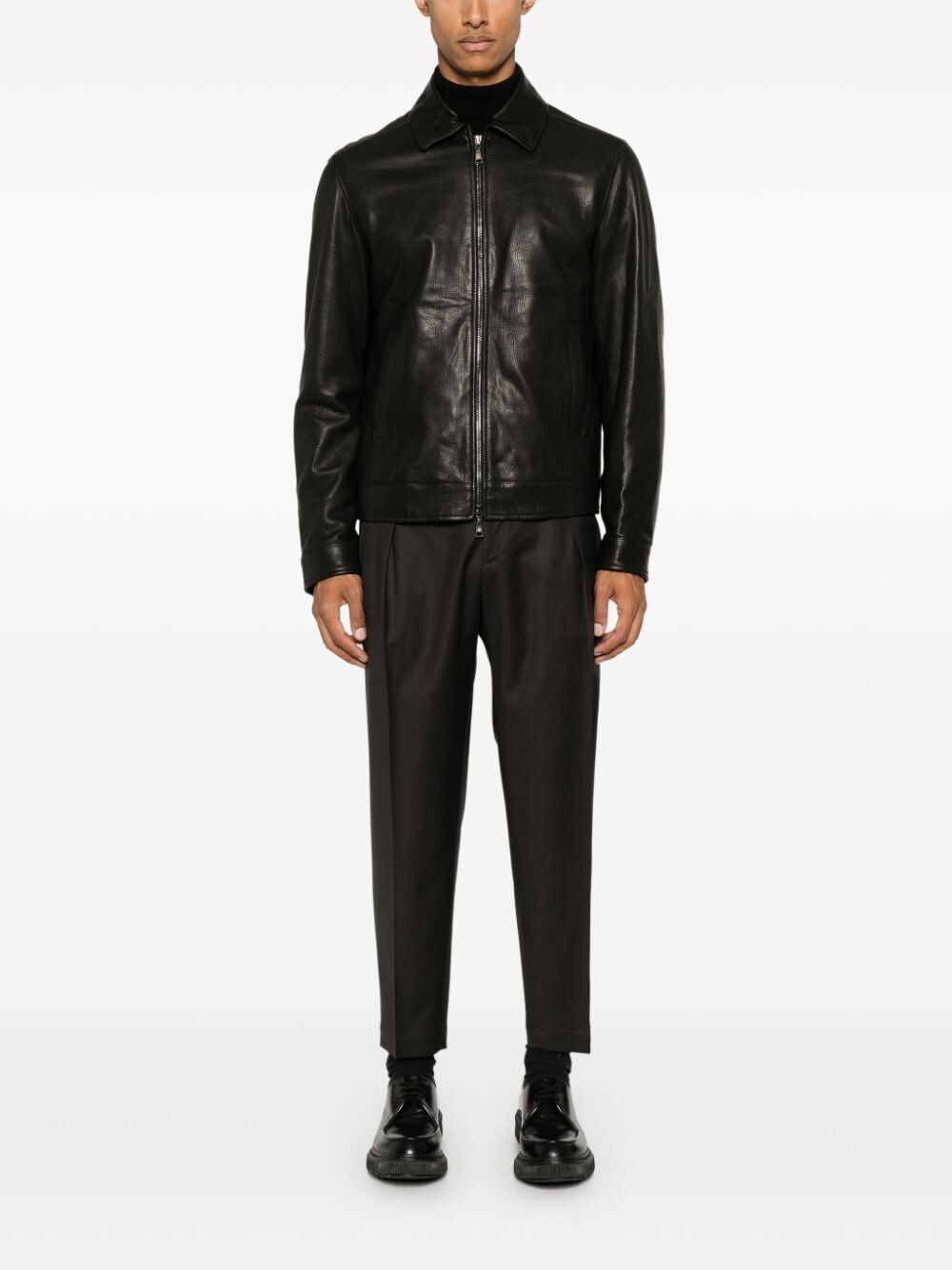 Tagliatore Leather Jacket Italy