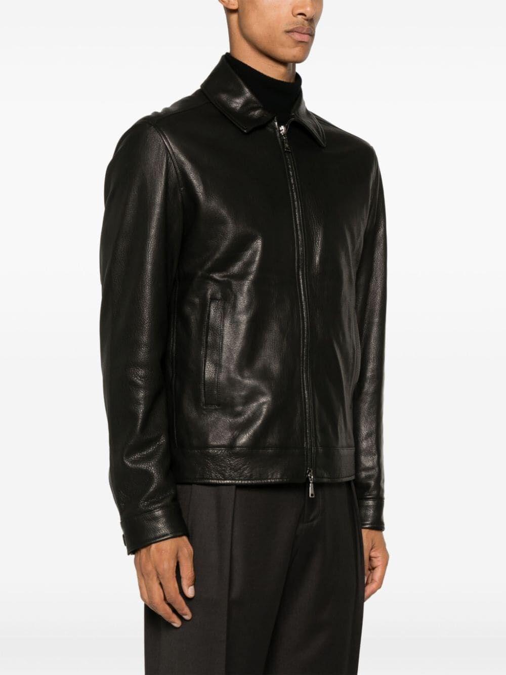 Tagliatore Leather Jacket Italy