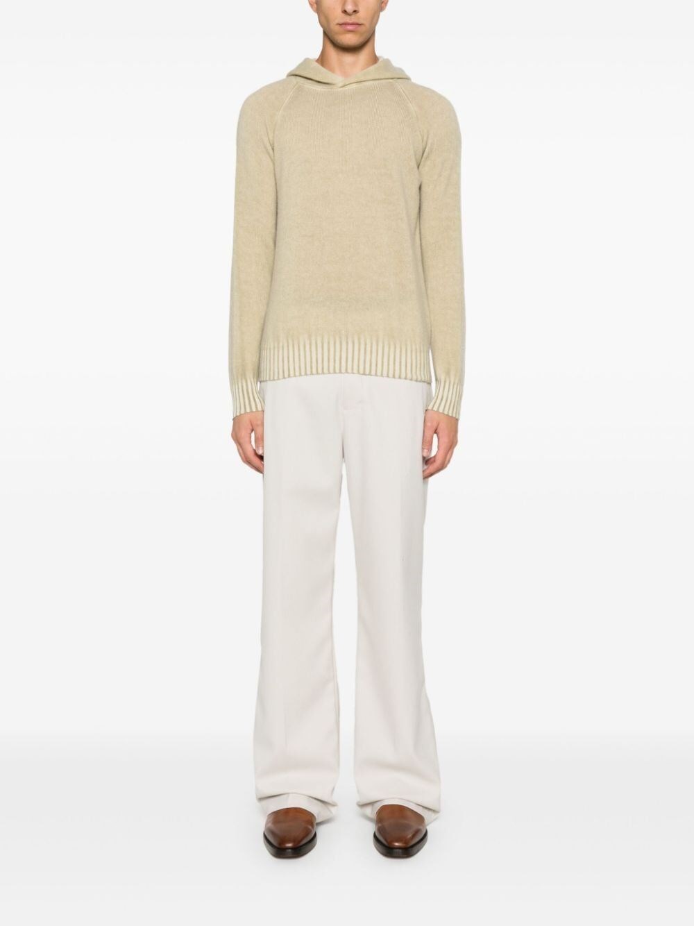 Drumohr Hooded Sweater In Linea