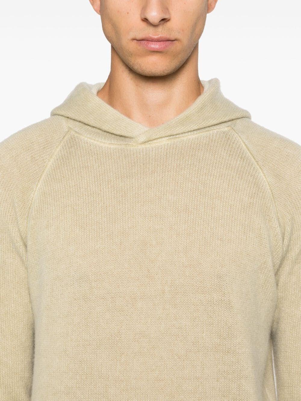 Drumohr Hooded Sweater In Linea