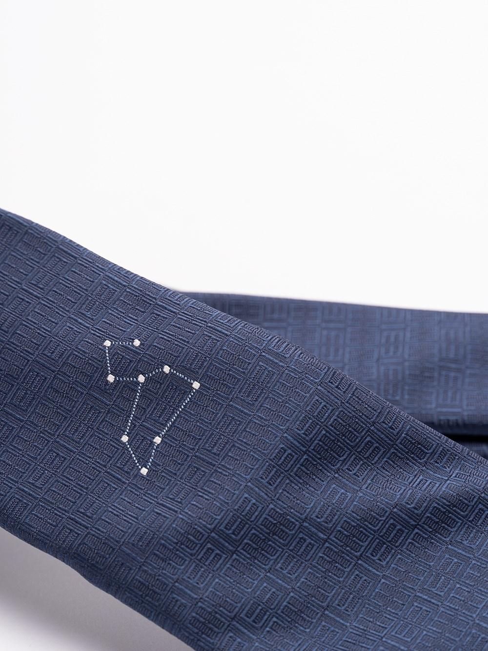 Elios Silk Tie with Zodiac Sign Hotsell