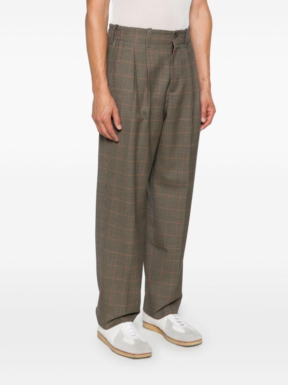 Golden goose `Journey` Pied De Poule Pants Negozi Online