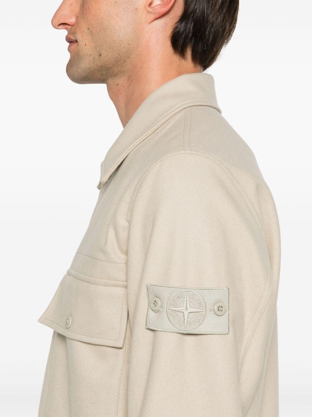 Stone island `Ghost` Overshirt In Vendita