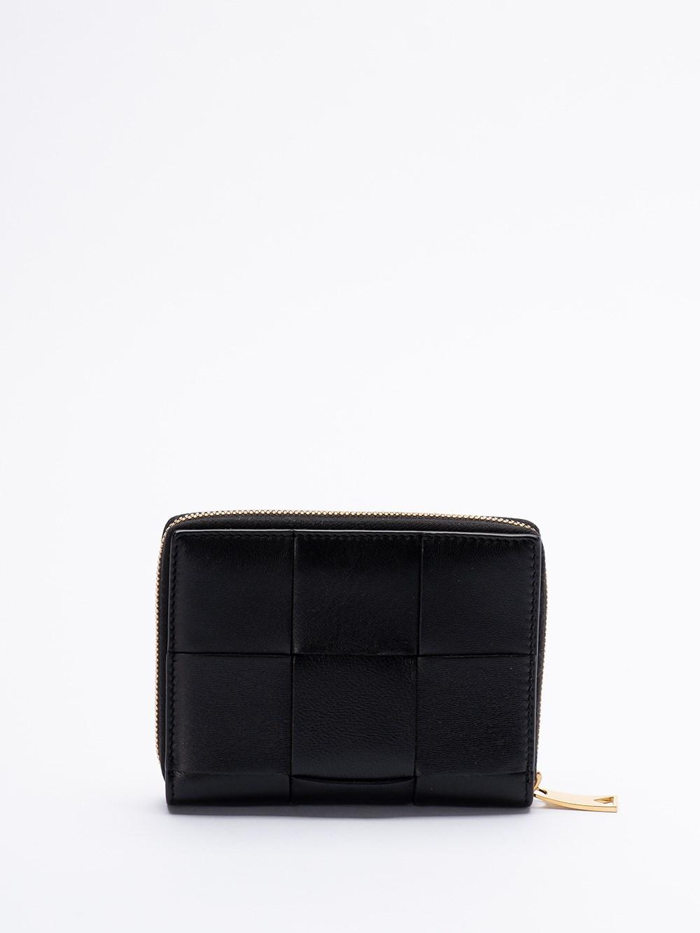 Bottega veneta `Compact Cassette Zip Around Wallet` 2025