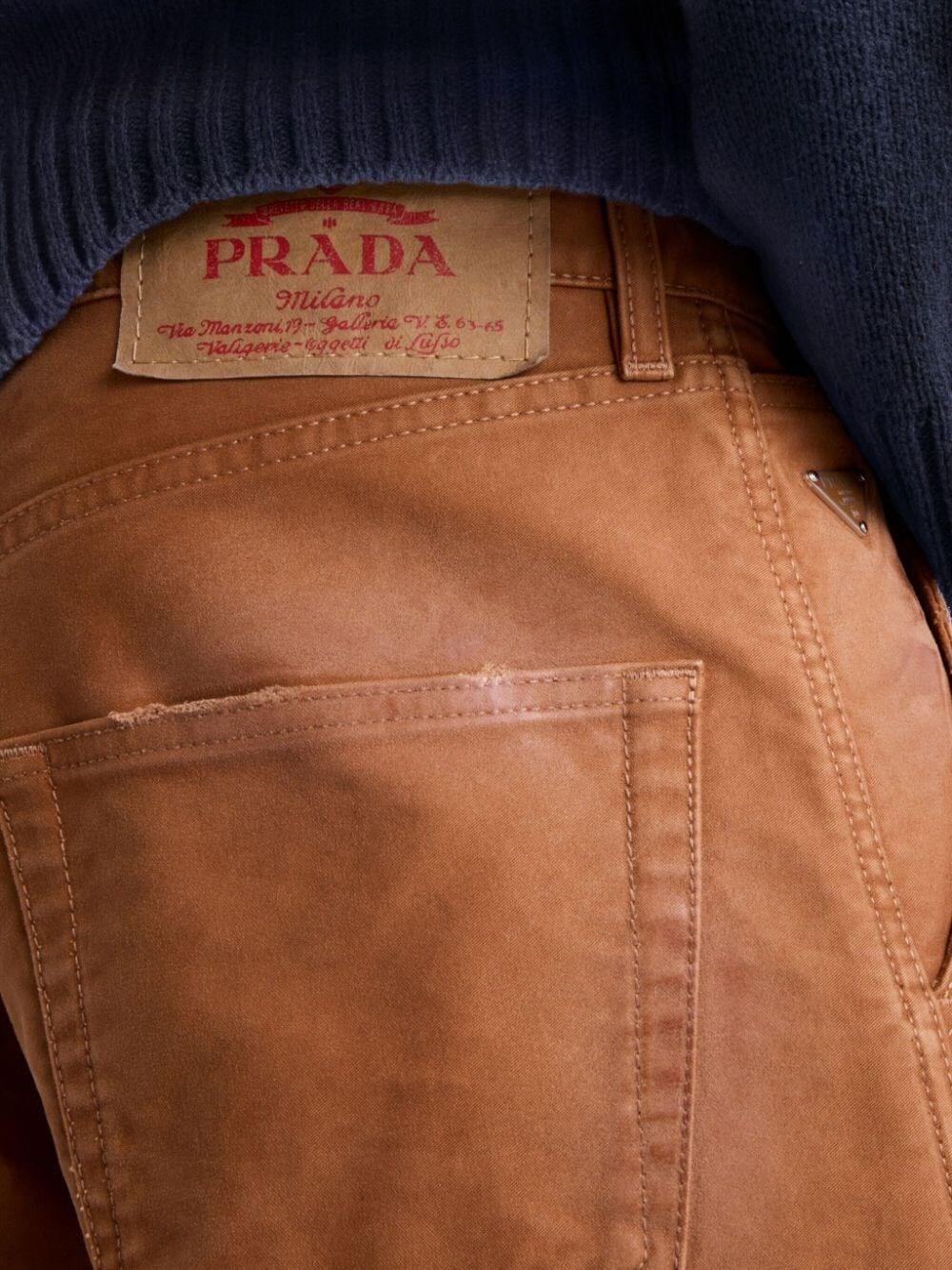 Prada Moleskin Pants Affare Del Giorno