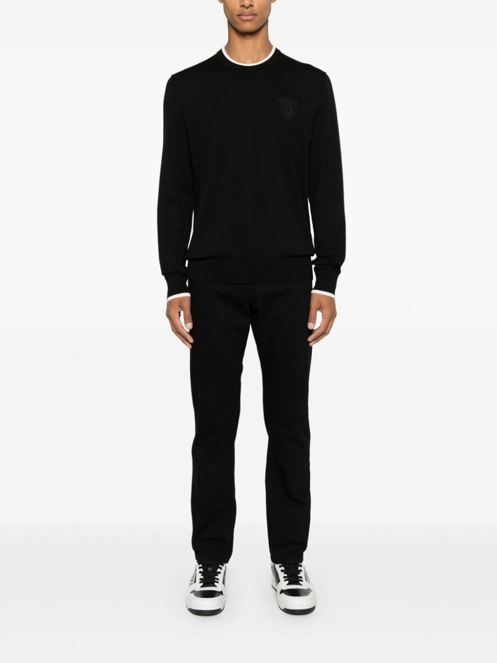 Dolce & gabbana Crew-Neck Sweater Vendita Calda