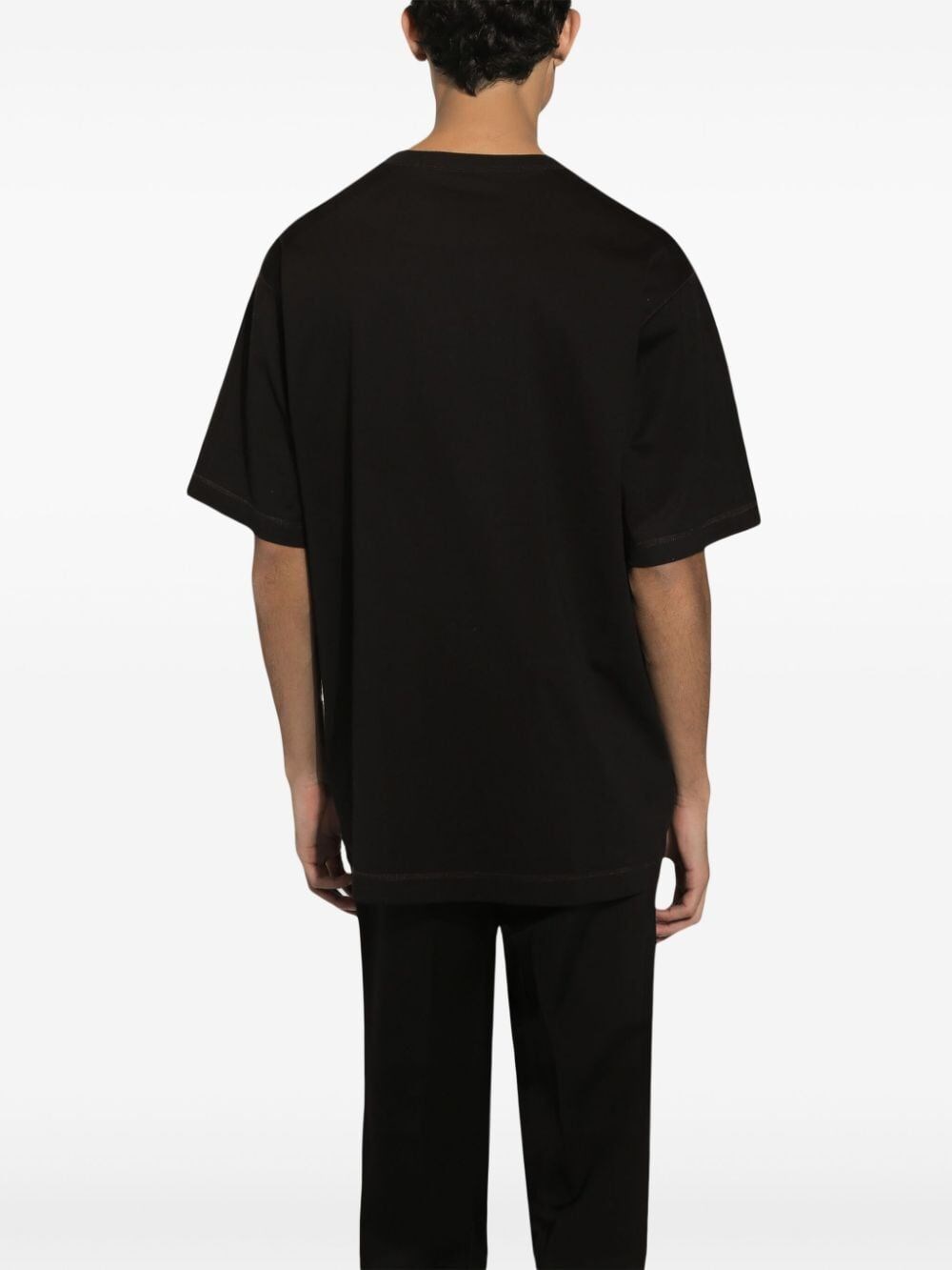 Dolce & gabbana Short Sleeve Crew-Neck T-Shirt Saldi Di Fabbrica