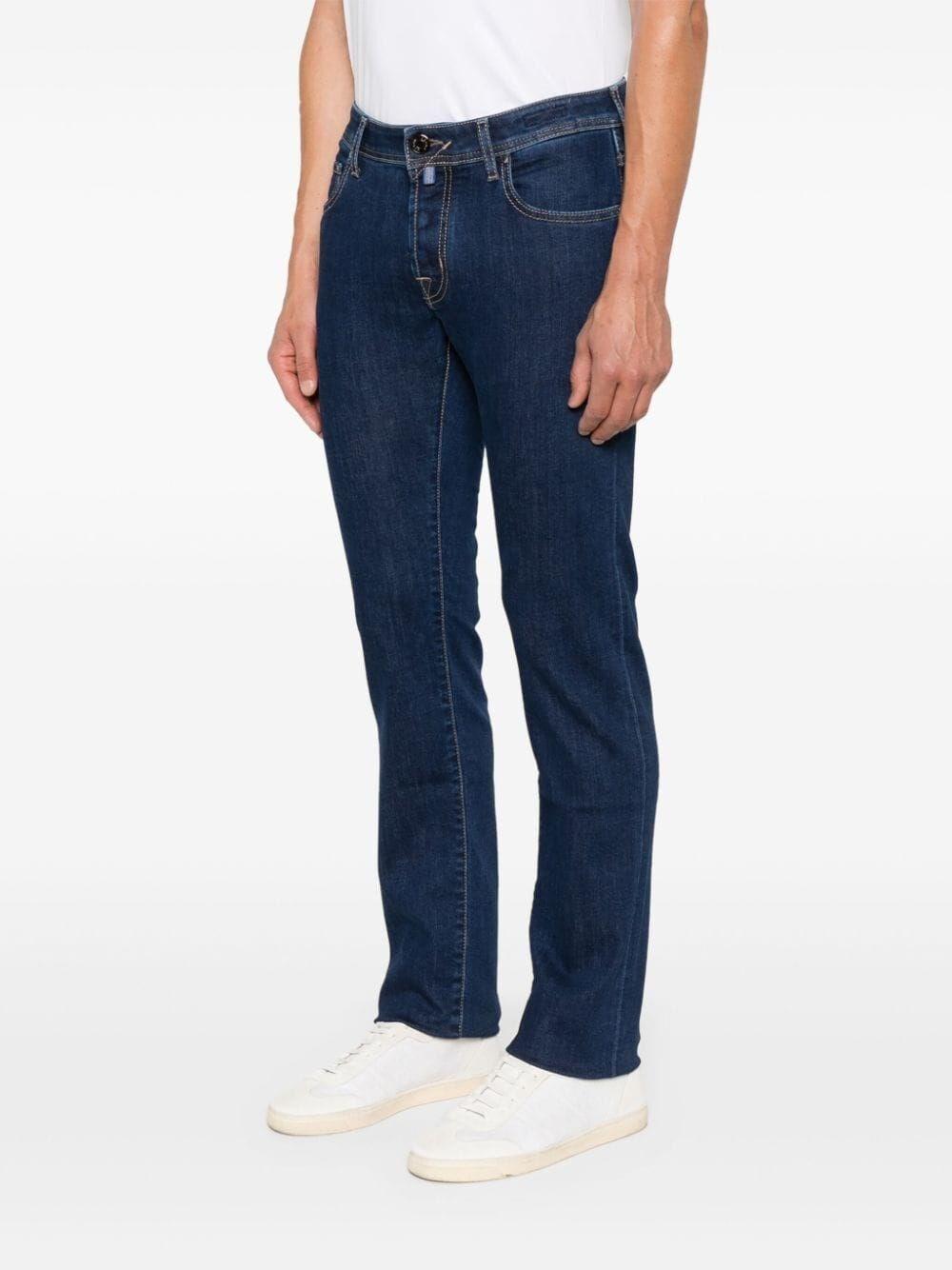 Jacob cohen `Nick` 5-Pocket Slim Fit Jeans In Linea