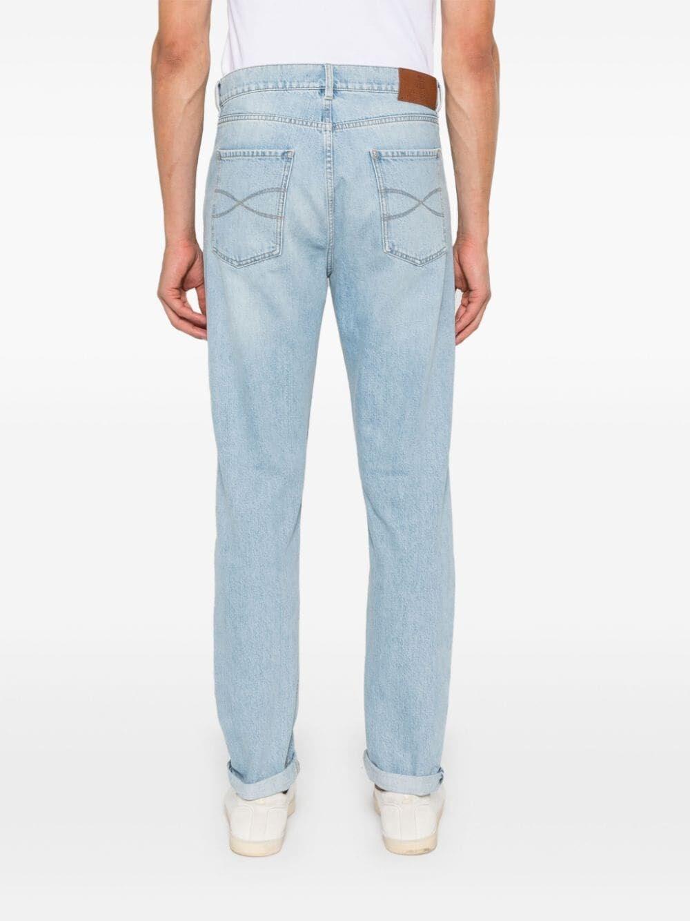 Brunello cucinelli Iconic Fit Five-Pocket Jeans Promozione