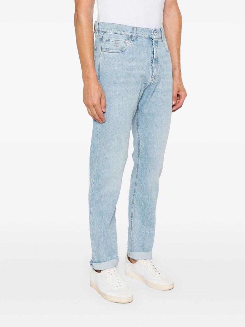 Brunello cucinelli Iconic Fit Five-Pocket Jeans Promozione