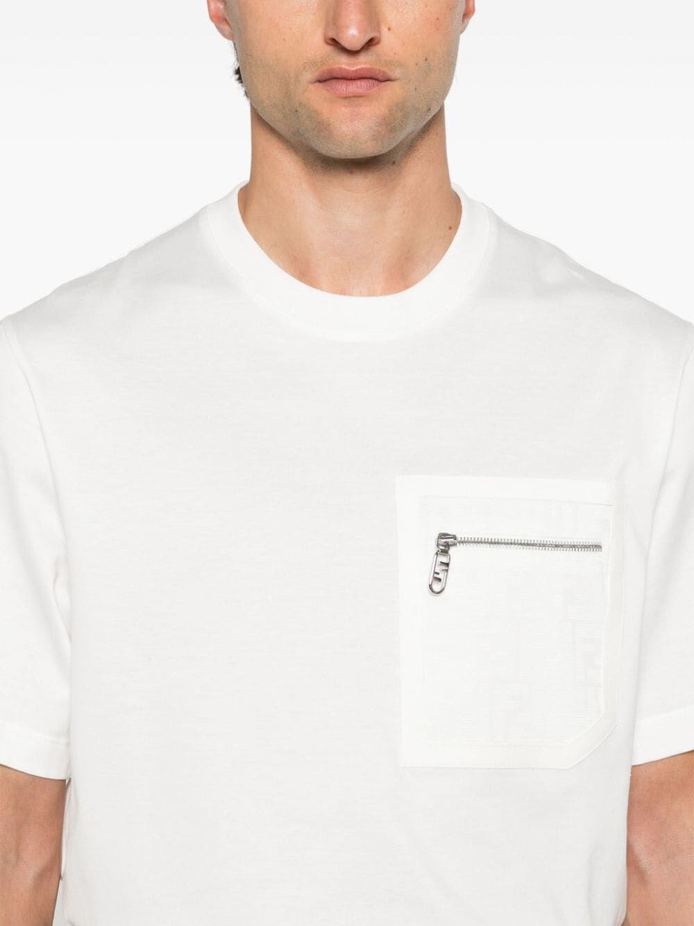 Fendi `FF` Pocket T-Shirt Soddisfazione Garantita