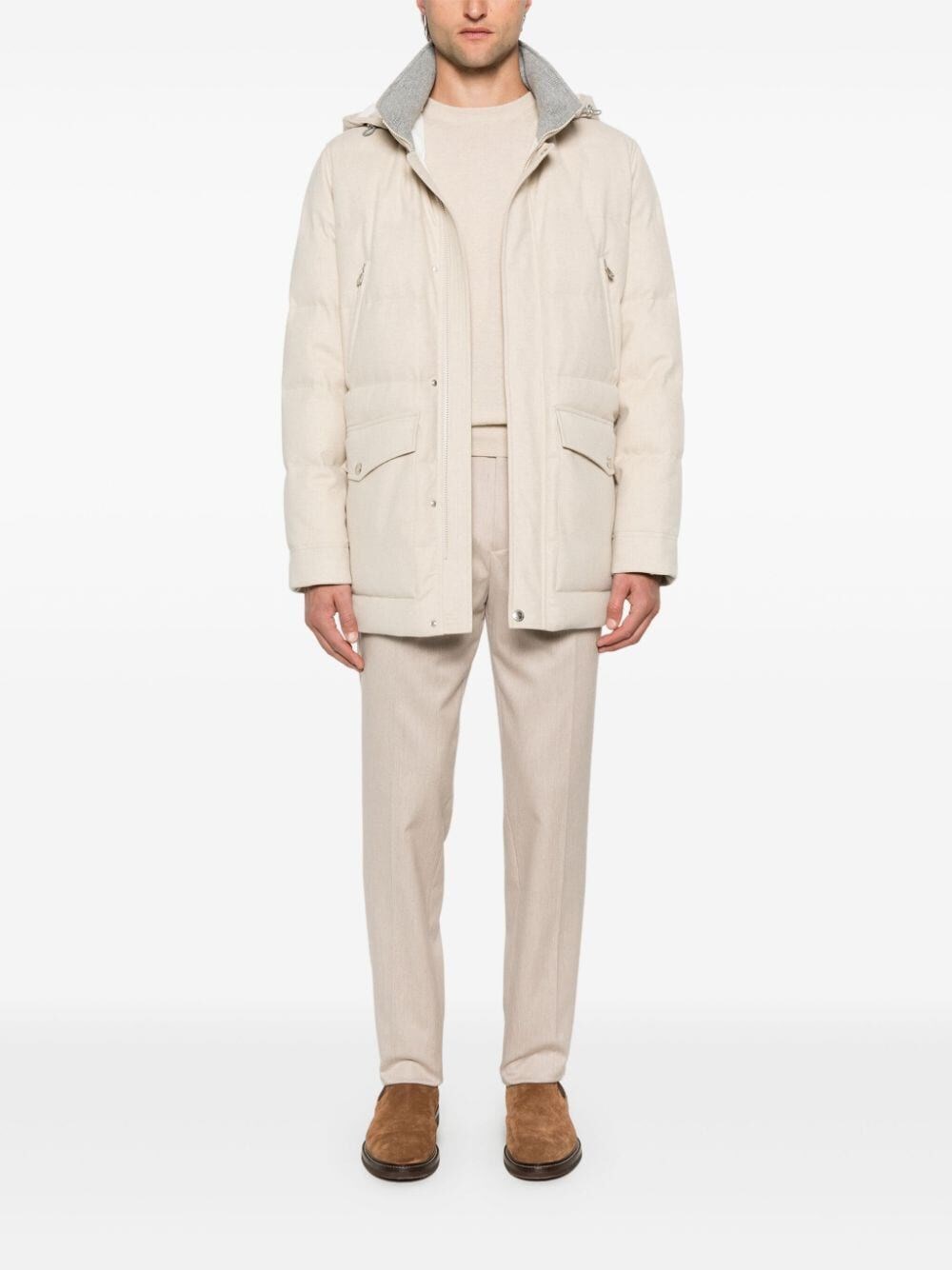 Brunello cucinelli Water Resistant Padded Jacket Acquista Ora