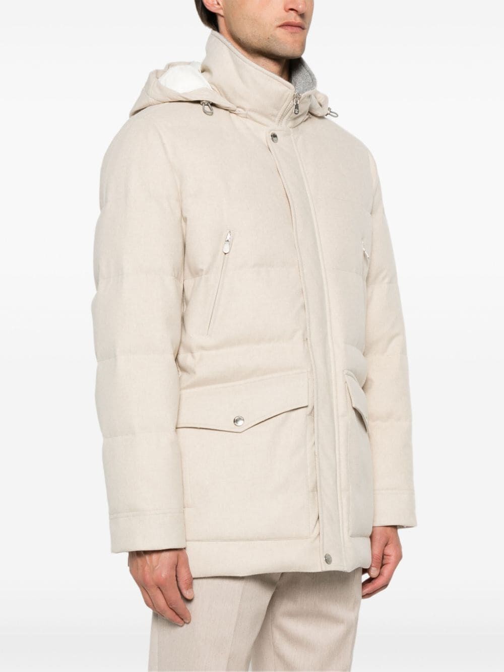 Brunello cucinelli Water Resistant Padded Jacket Acquista Ora