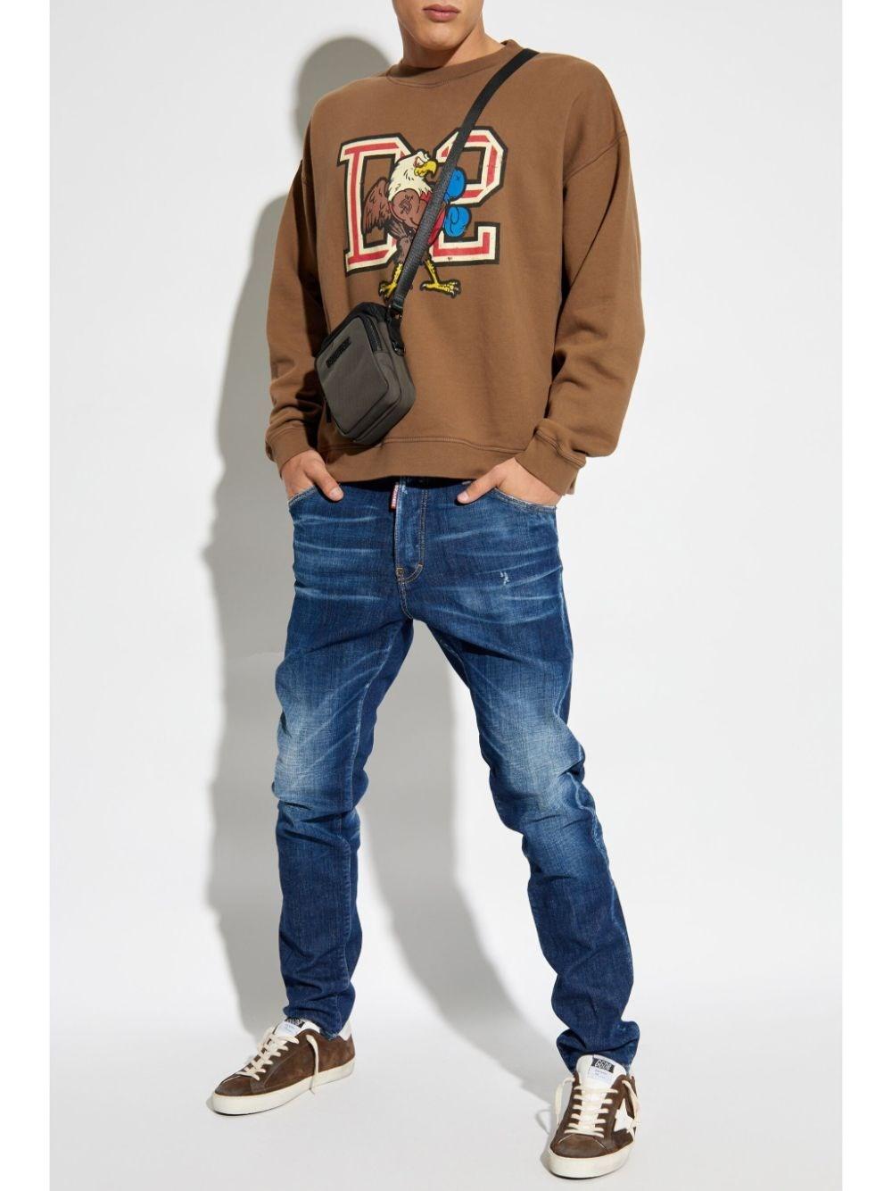 Dsquared2 Relax Fit Crew-Neck Sweatshirt Sconto