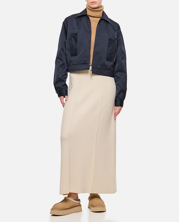 Biffi GIACCA CROP CON ZIP In Linea