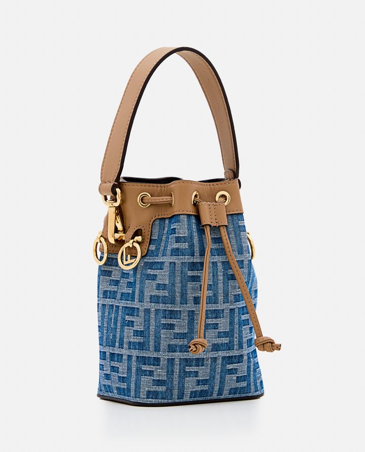 Biffi MINI MON TRESOR BORSA SECCHIELLO DENIM Consegna Veloce