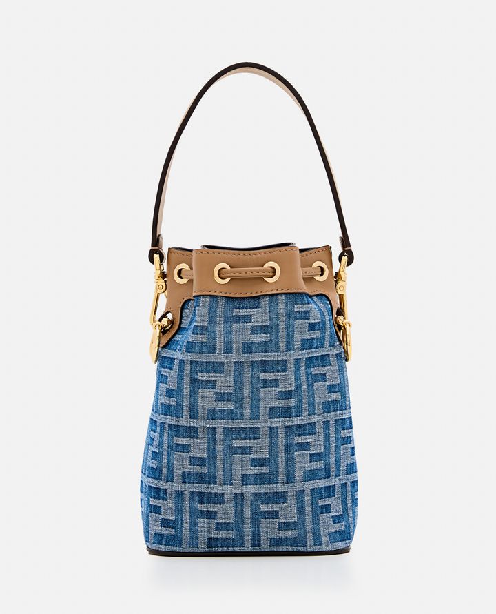 Biffi MINI MON TRESOR BORSA SECCHIELLO DENIM Consegna Veloce