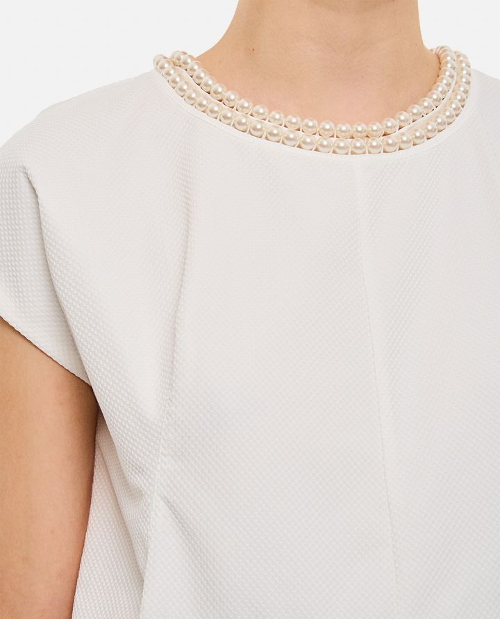 Biffi BLUSA SCOLLO PERLE Offerte
