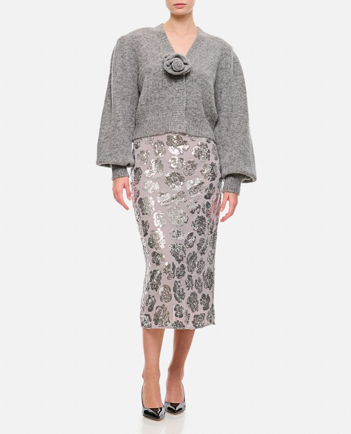 Biffi GONNA IN CHIFFON CON PAILLETTES Fino Al -60%