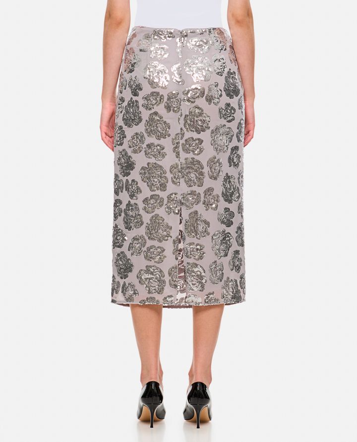 Biffi GONNA IN CHIFFON CON PAILLETTES Fino Al -60%