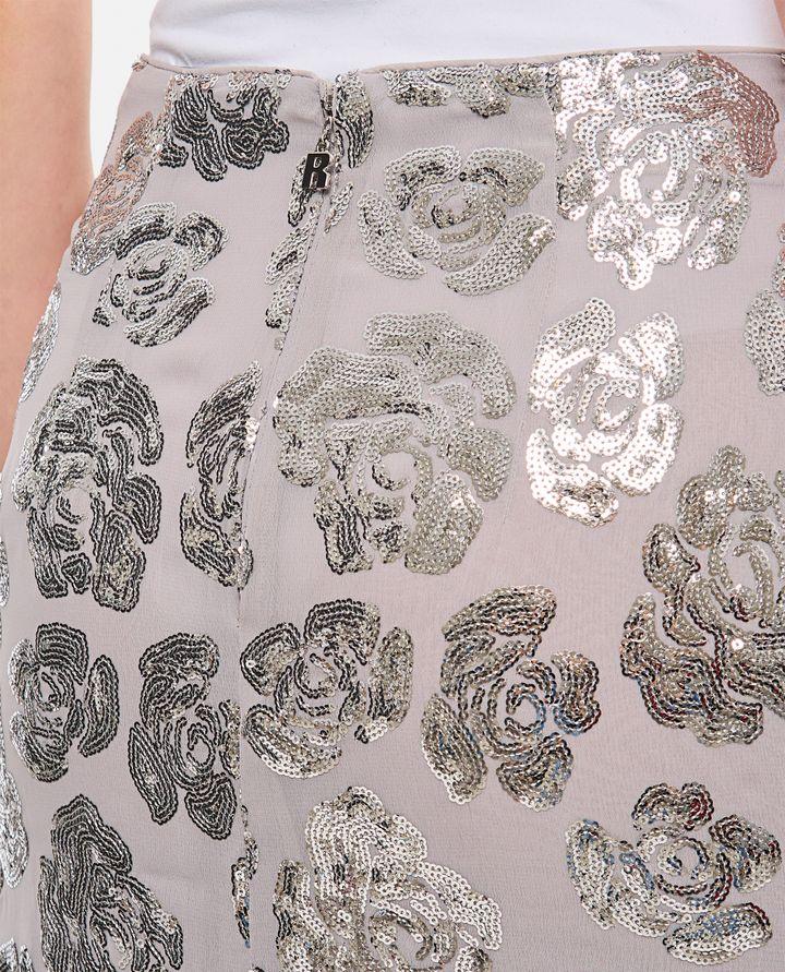 Biffi GONNA IN CHIFFON CON PAILLETTES Fino Al -60%