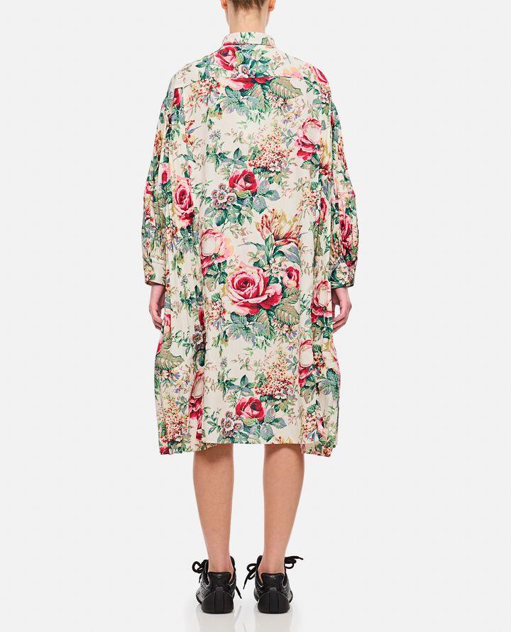 Biffi FLOWER PATTERN PRINTED SHIRT DRESS Presa