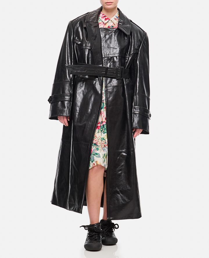 Biffi ALFEO TRENCH IN PELLE In Vendita