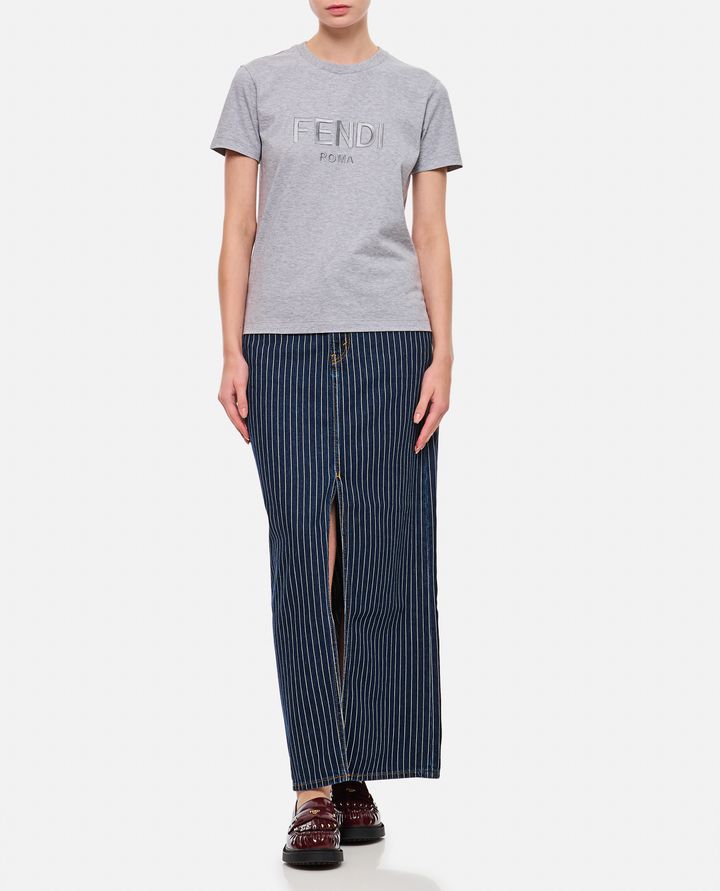 Biffi FENDI ROMA JERSEY T-SHIRT Nuovo