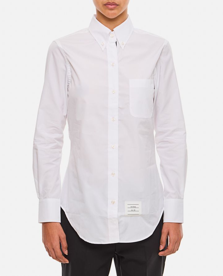 Biffi CAMICIA CLASSICA IN POPELINE CON COLLO A PUNTA Fino Al -60%