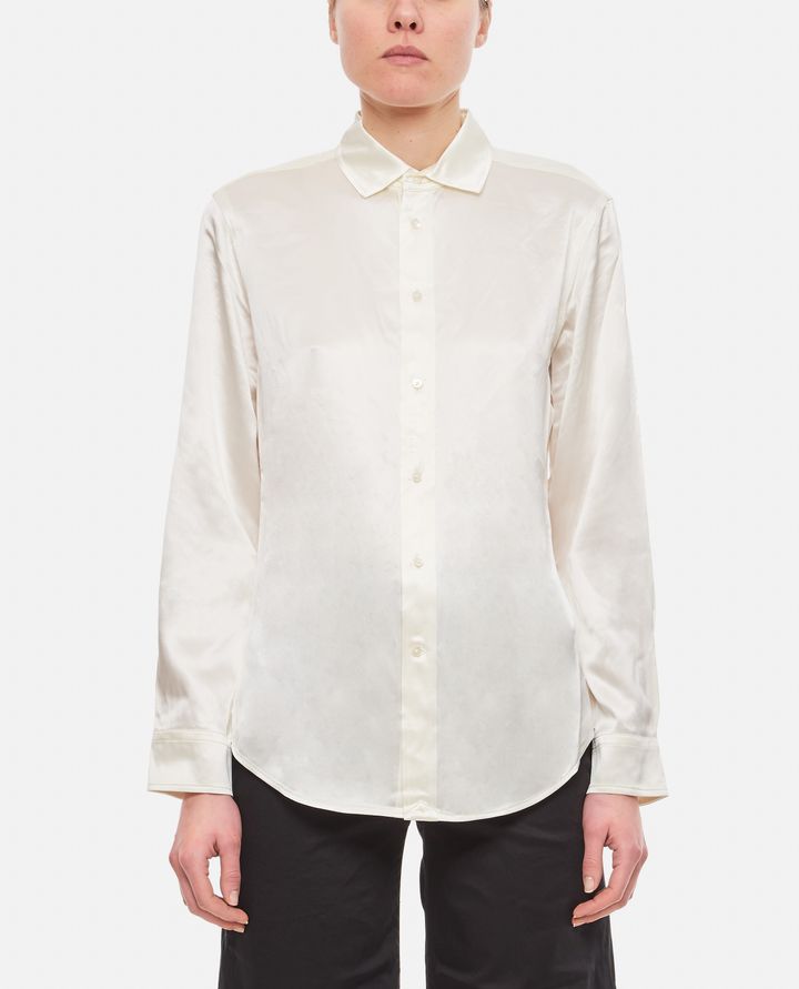 Biffi CAMICIA DI SETA A MANICHE LUNGHE CON BOTTONI Sottocosto