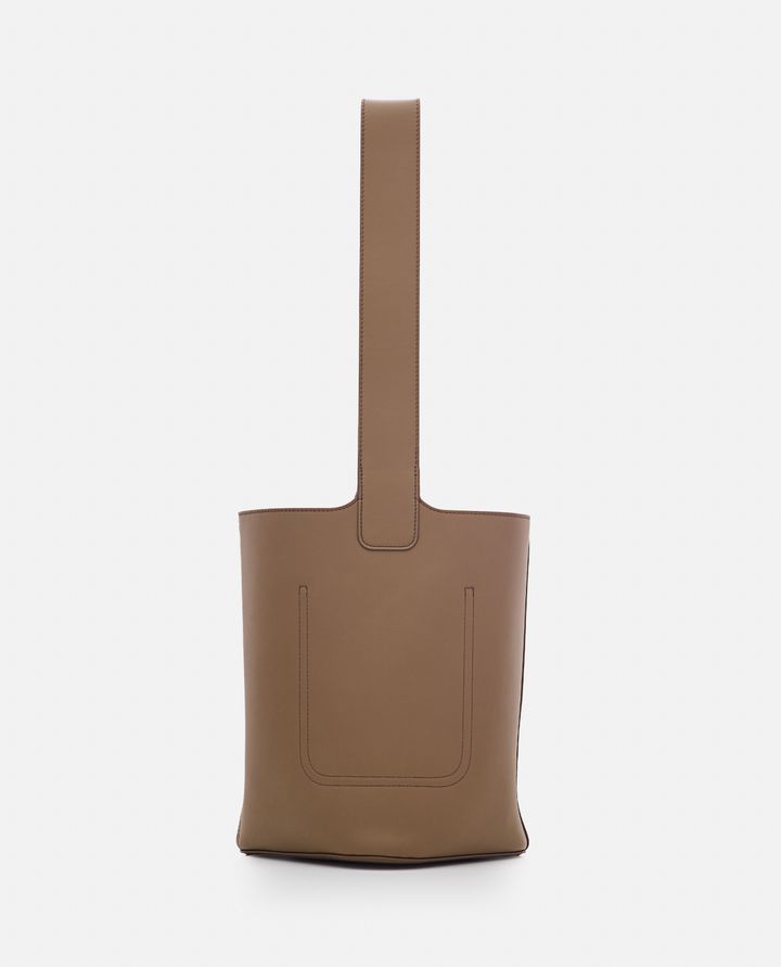Biffi PEBBLE BUCKET MEDIO IN PELLE In Vendita