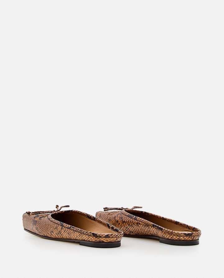 Biffi LES MULES PLATES SABOT BALLET FLATS Nuova