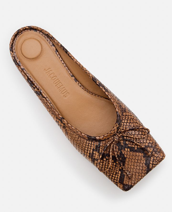 Biffi LES MULES PLATES SABOT BALLET FLATS Nuova