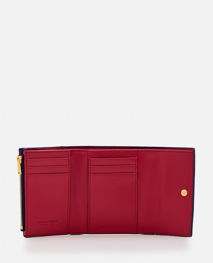 Biffi PORTAFOGLIO TRI-FOLD IN PELLE BICOLORE Negozi Online