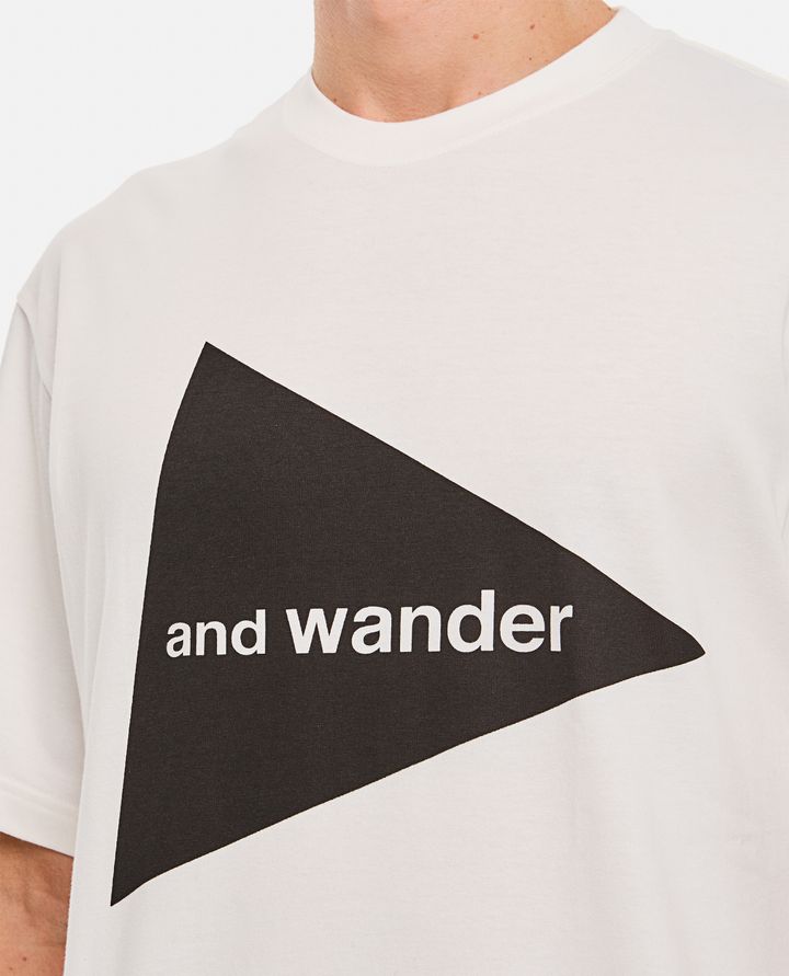 Biffi AND WANDER LOGO T-SHIRT Offerta