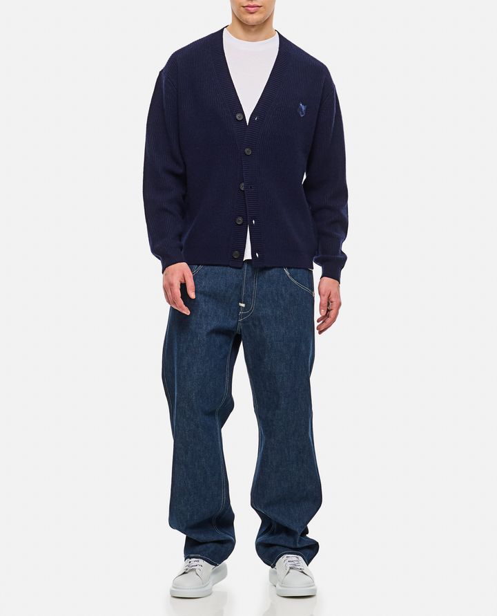 Biffi CARDIGAN CON PATCH VOLPE Outlet