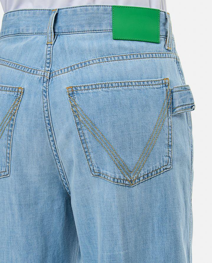 Biffi PANTALONI IN DENIM LEGGERI A GAMBA LARGA Italia