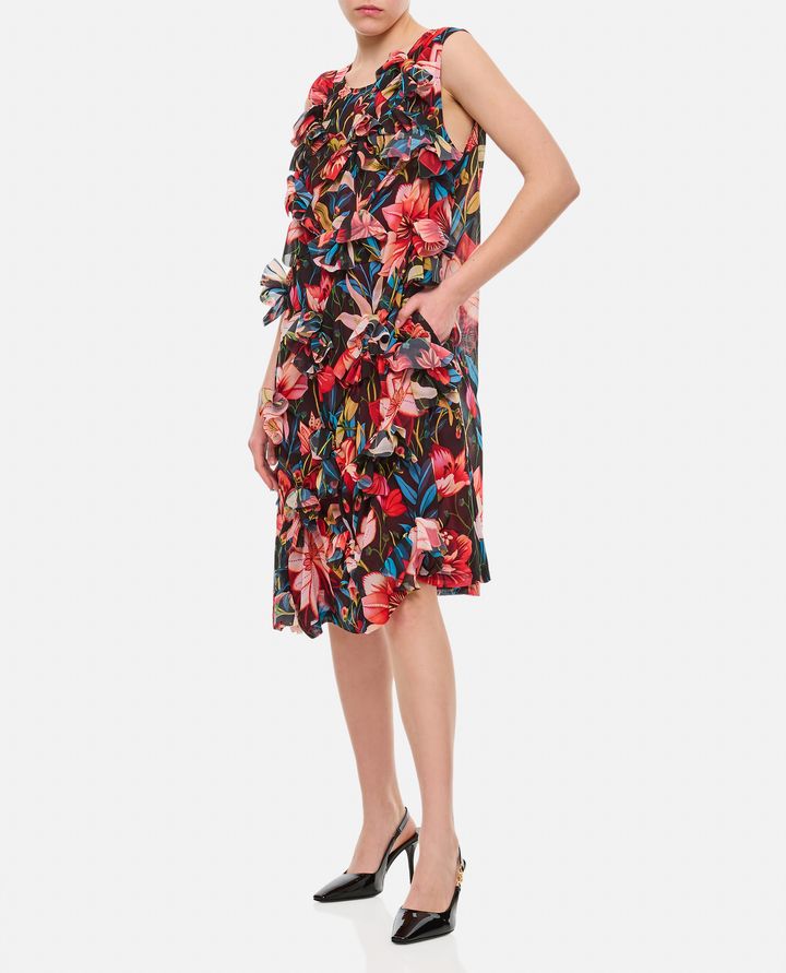 Biffi ABITO IN CHIFFON CON FANTASIA FLOREALE Promozione