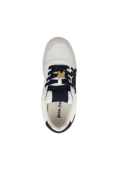 PALM ANGELS Sneakers Palm Beach University Bianche e Nere - PALM ANGELS Soddisfazione Garantita