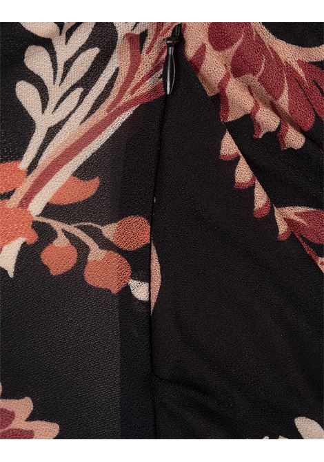 ETRO Abito Monospalla In Jersey Nero Stampato - ETRO Negozi Online
